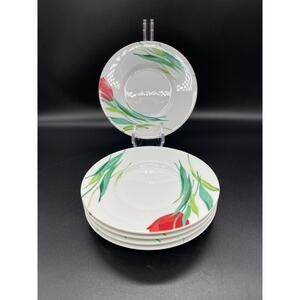 Studio Nova Flourish YO228 Set of 5 Bread / Dessert Plates 6"